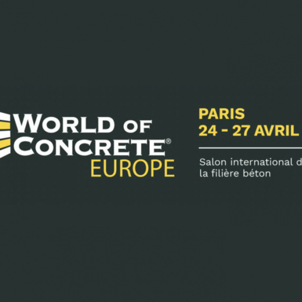 Du 24 au 27 avril, nous serons présents au World of Concrete de Paris.
