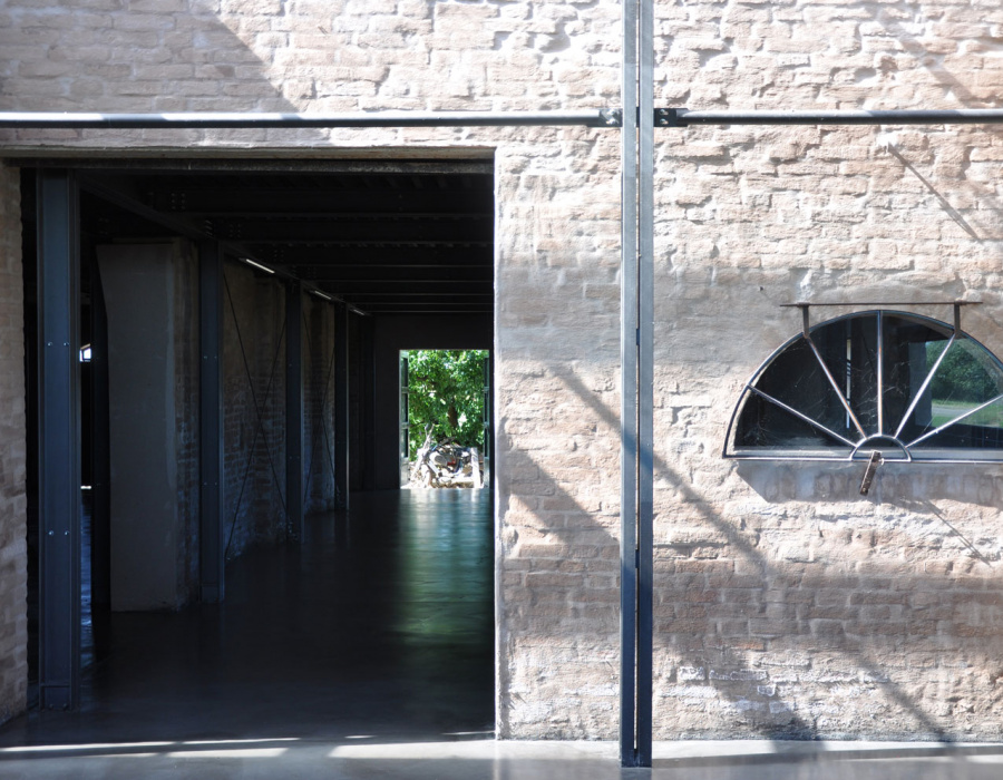 Paxilux cemento industriale. Corte Casazza, Bondeno FE. Progetto e copyright Arch. Moreno Pivetti 01