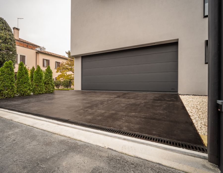 Deco Nuvolato Grip non-slip flooring. Private house, Treviso (TV) 7