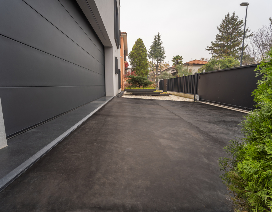 Deco Nuvolato Grip non-slip flooring. Private house, Treviso (TV) 9