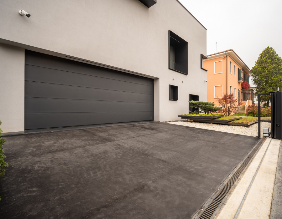 Deco Nuvolato Grip non-slip flooring. Private house, Treviso (TV)  8