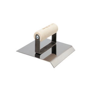 Truelle pour les coins en béton