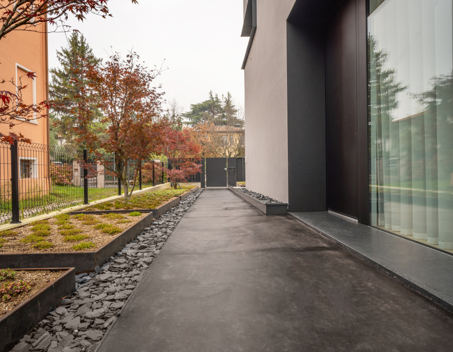 Deco Nuvolato Grip non-slip flooring. Private house, Treviso (TV) 5
