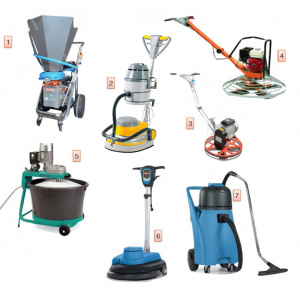 Kit machines pour Microverlay et Skyconcrete